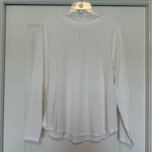 lululemon white long sleeve t-shirt